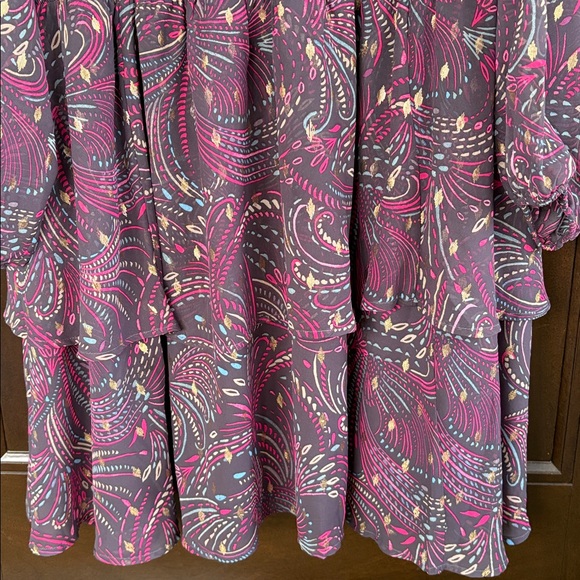 Like New Torrid Smocked Waist Ruffled Skirt Dress Size 2X - Picture 11 of 16